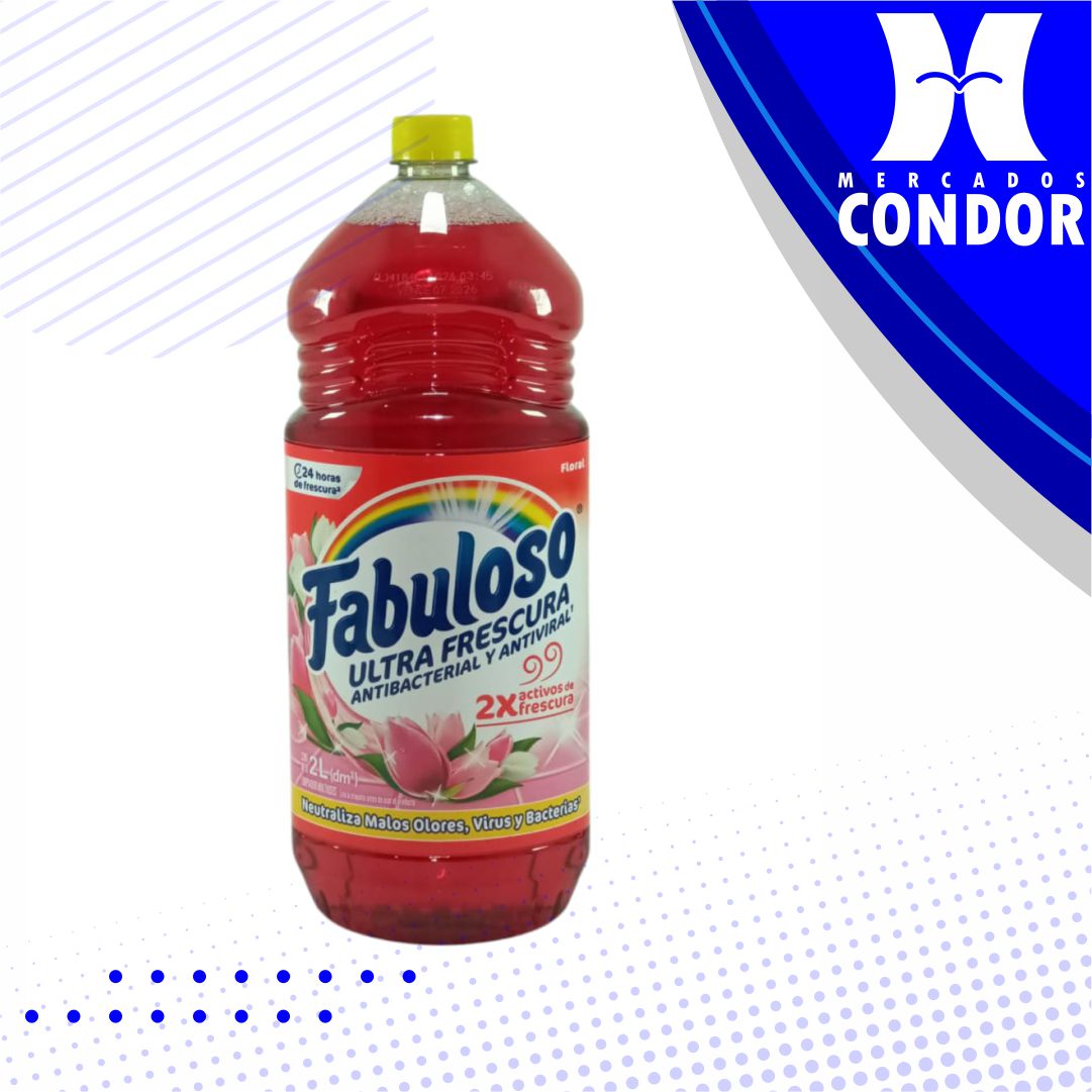 LIMPIAPISOS FABULOSO FLORAL 2 L
